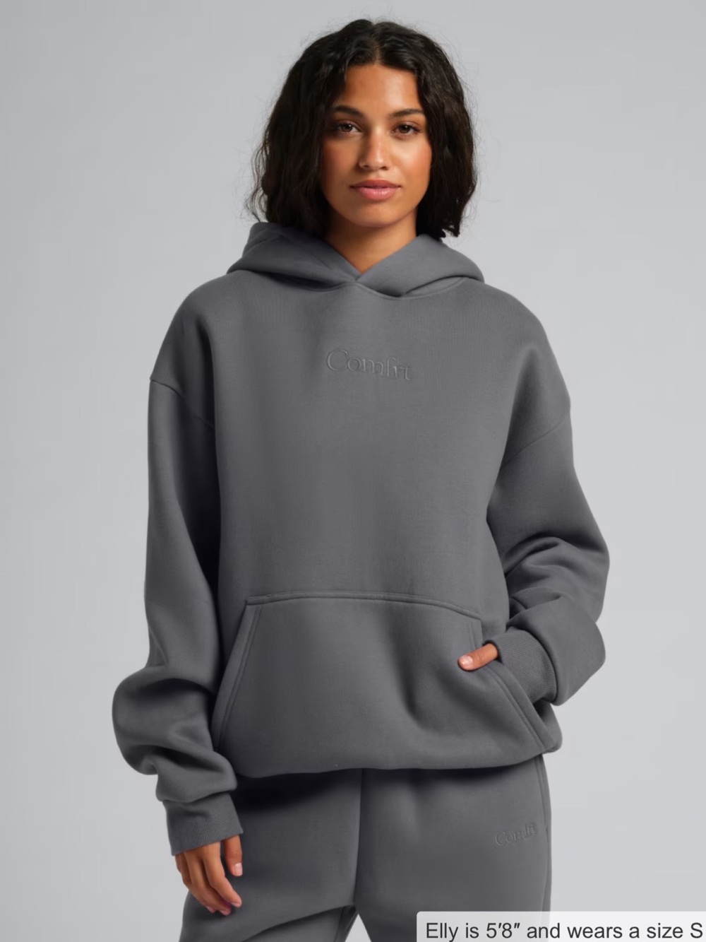 Comfort Signature Hoodie Steel Gray Women's Hoodie - Cozy Pullover